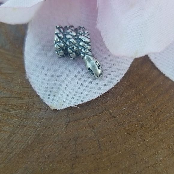 925 silver snake charm - Picture 2 of 3
